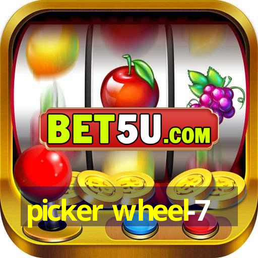 picker wheel